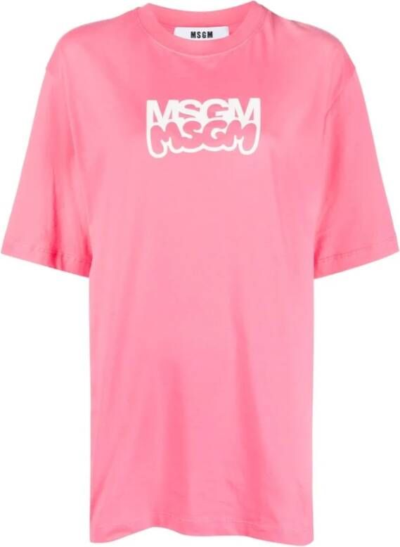 Msgm T-shirts Roze Dames