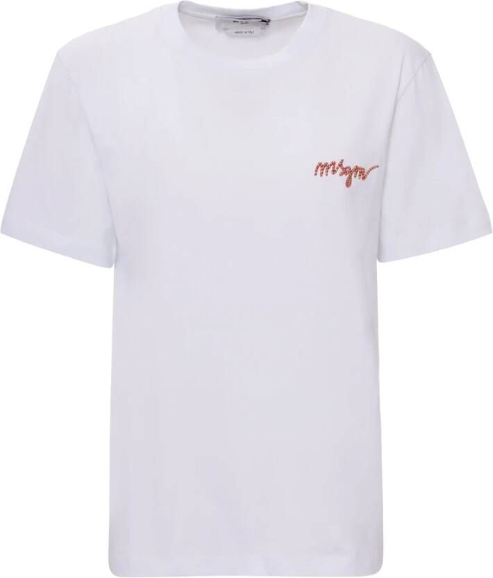 Msgm T-shirts White Dames