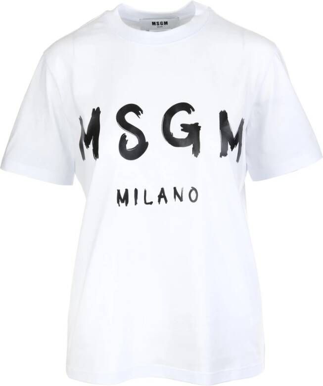 Msgm T-Shirts White Dames