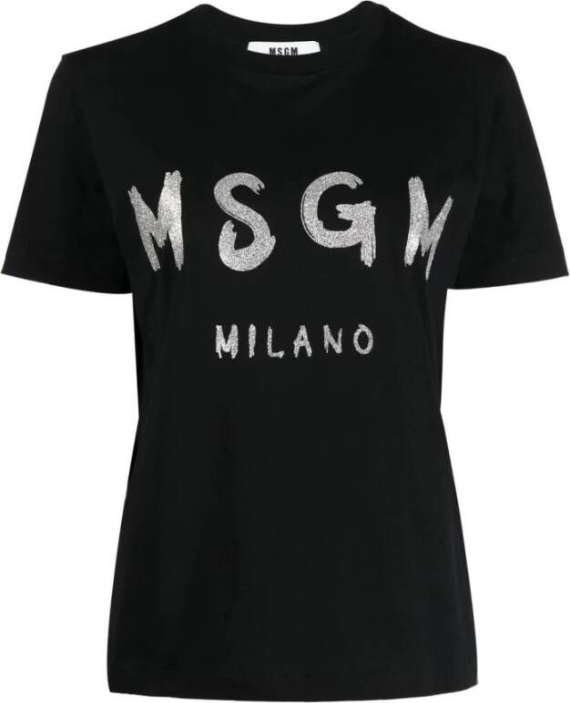 Msgm T-Shirts Black Dames