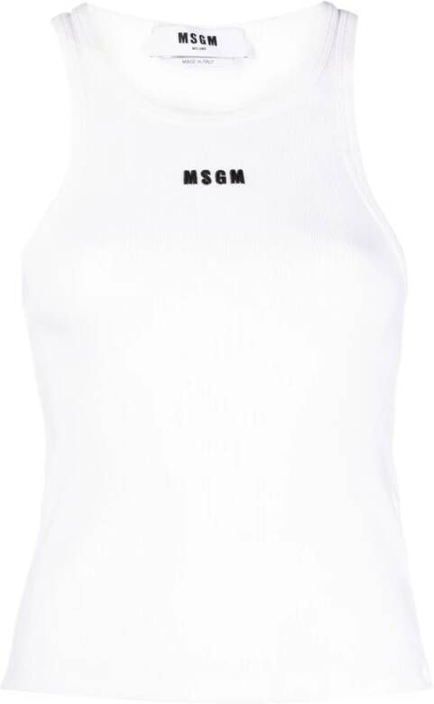 Msgm TOP Wit Dames