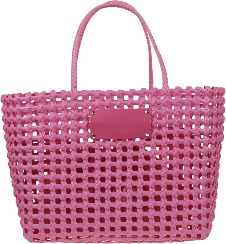 Msgm Tote Bags Roze Dames