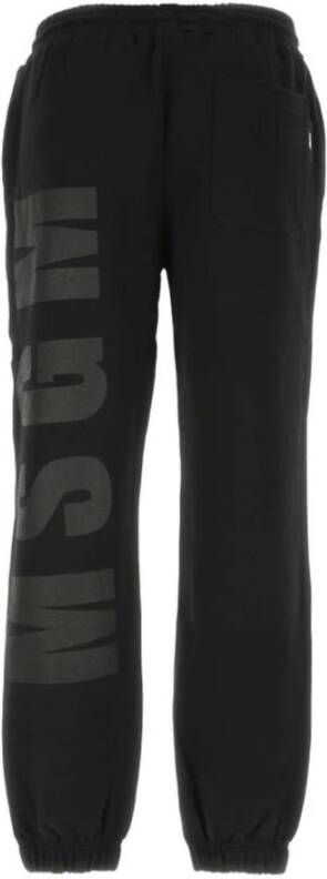 Msgm Trousers Zwart Heren