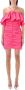 Msgm Women Clothing Dress Hot Pink Ss23 Roze Dames - Thumbnail 2