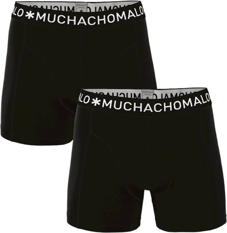 Muchachomalo Boxershorts 2-pack Zwart Heren