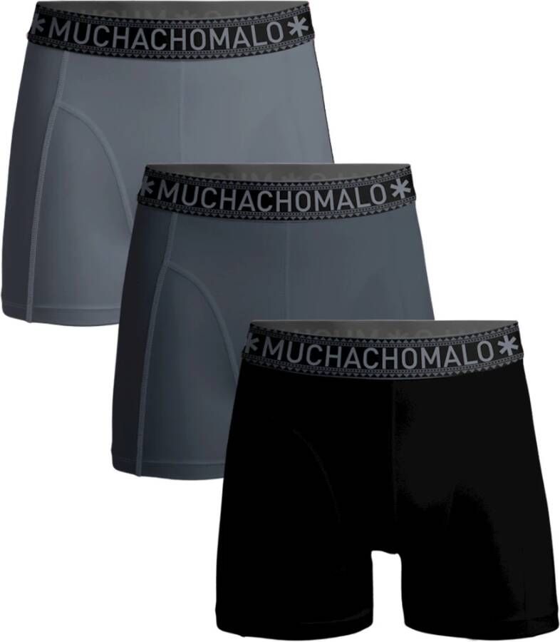 Muchachomalo Boxershorts 3-Pack Solid1010-513 - Foto 1