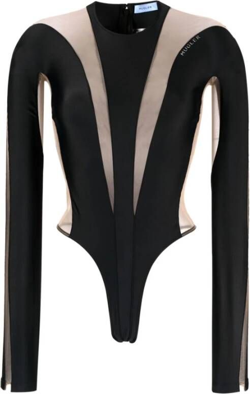 Mugler Body Zwart Dames