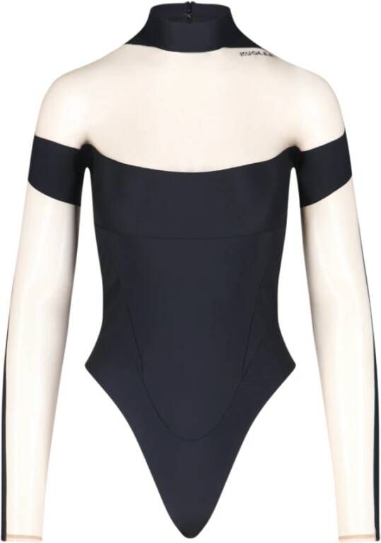 Mugler Body Zwart Dames