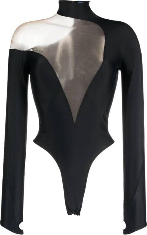 Mugler Body Zwart Dames