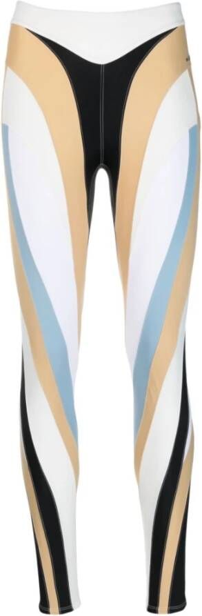 Mugler Slim-fit Trousers Meerkleurig Dames