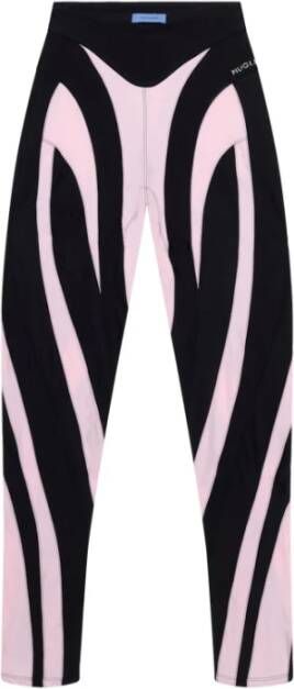 Mugler Trousers Roze Dames