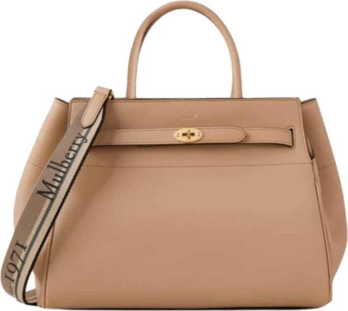 Mulberry Belted Bayswater Maple Beige Dames