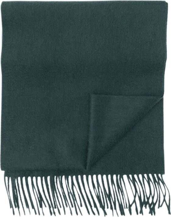 Mulberry Cashmere Scarf Green Groen Dames