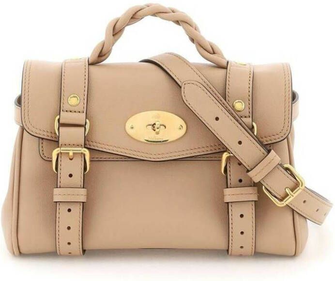 Mulberry Crossbody bags Mini Alexa Bag in beige