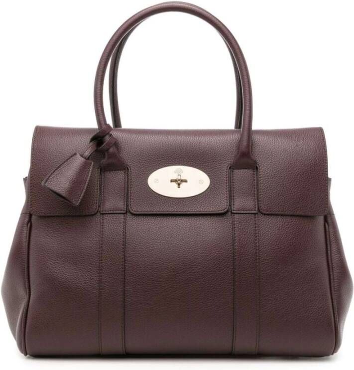 Mulberry Satchels Bayswater Satchel Bag in rood