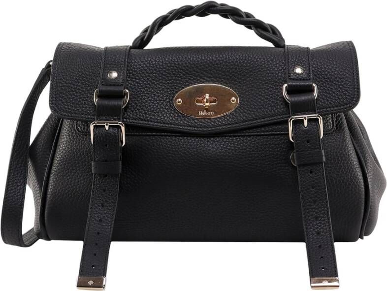 Mulberry Handbags Black Dames