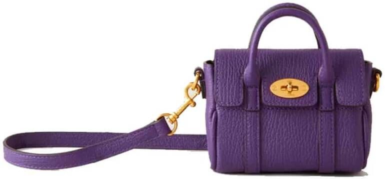 Mulberry Micro Bayswater Amethyst Paars Dames