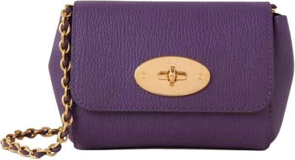 Mulberry Mini Lily Amethyst Paars Dames