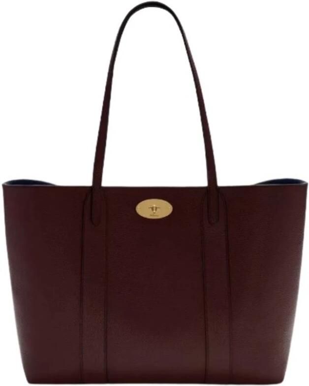Mulberry Klassieke Bordeaux Bayswater Tote Tas Red Dames