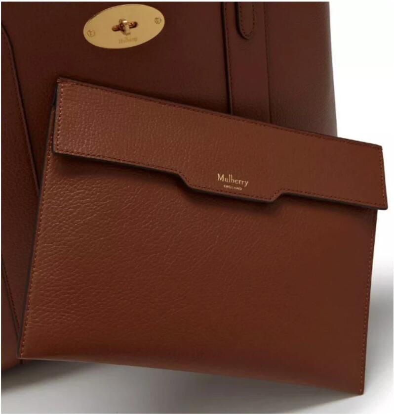 Mulberry Klassieke Bordeaux Bayswater Tote Tas Red Dames - Foto 3