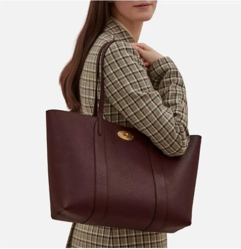 Mulberry Klassieke Bordeaux Bayswater Tote Tas Red Dames - Foto 2