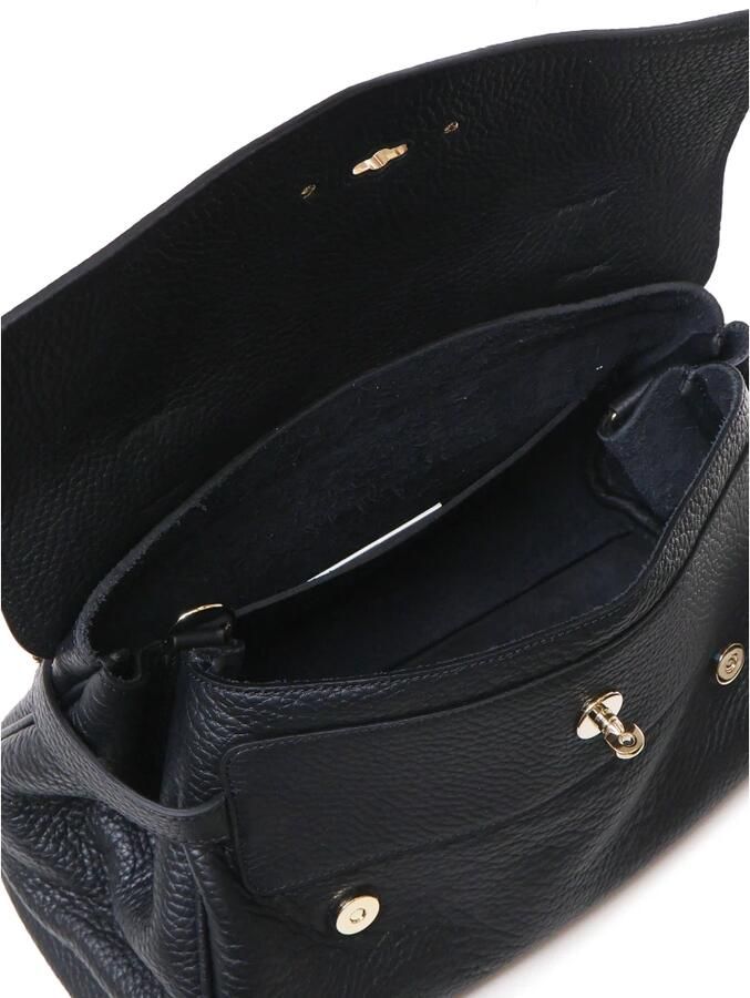 Mulberry Gevlochten Handvat Zwarte Leren Tas Black Dames - Foto 3