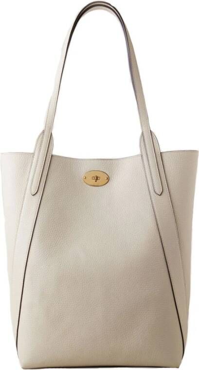 Mulberry North South Bayswater Tote Chalk Beige Dames