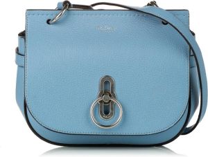 Mulberry Pre-owned Amberley Leather Crossbody Bag Blauw Dames