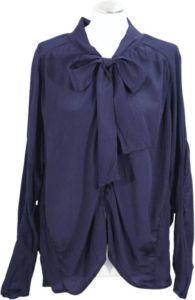 Mulberry Pre-owned Blouse Blauw Dames