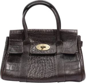 Mulberry Pre-owned Leather handbags Bruin Dames
