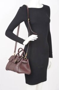 Mulberry Pre-owned Leather handbags Bruin Dames