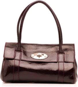 Mulberry Pre-owned Leather handbags Rood Dames