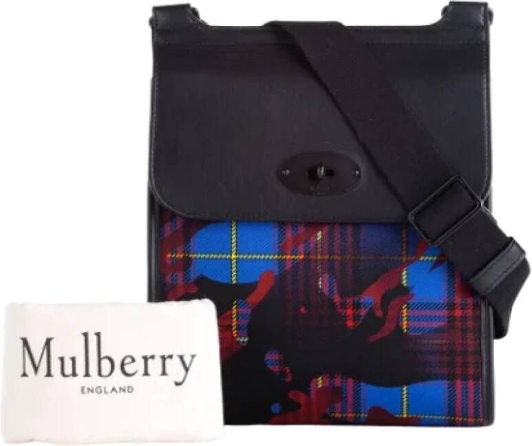 Mulberry Pre-owned Leather shoulder-bags Zwart Dames