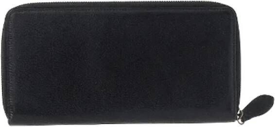 Mulberry Pre-owned Leather wallets Zwart Dames