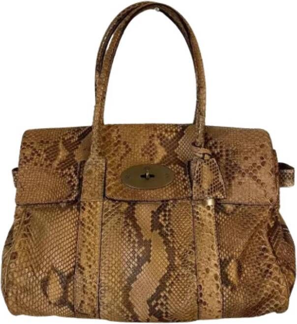 Mulberry Pre-owned Park Bruin Dames