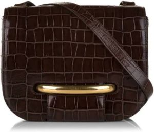 Mulberry Pre-owned Pre-owned Leather crossbody-bags Bruin Dames