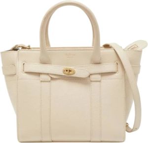 Mulberry Pre-owned Pre-owned Leather shoulder-bags Beige Dames