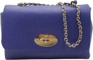 Mulberry Pre-owned Pre-owned Leather shoulder-bags Blauw Dames