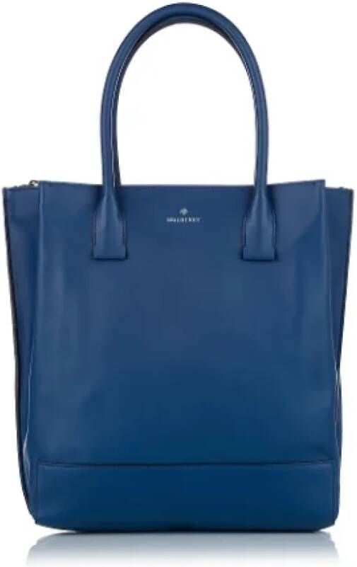 Mulberry Pre-owned Pre-owned Shoulder Bags Blauw Dames