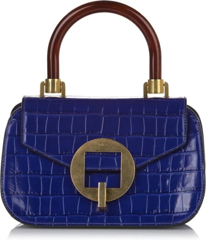 Mulberry Pre-owned Preated tassen Blauw Dames