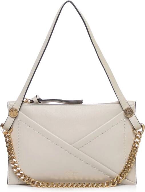 Mulberry Crossbody bags Medium Zipped Pouch in crème