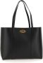 Mulberry Shoppers Bayswater Tote Small Classic Grain in zwart - Thumbnail 6
