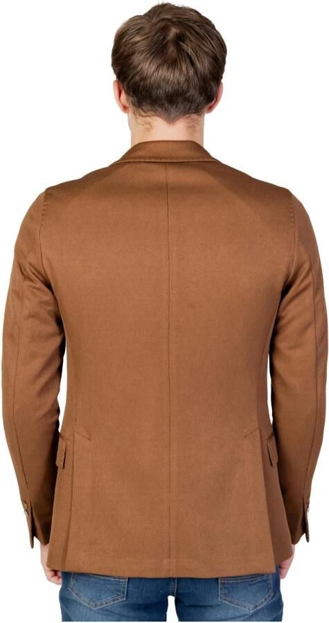 Mulish Bruine Geknoopte Blazer voor Mannen Brown Heren - Foto 2