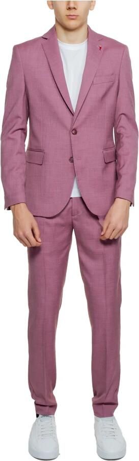 Mulish Luxe Paars Pak met Reverskraag Purple Heren - Foto 3