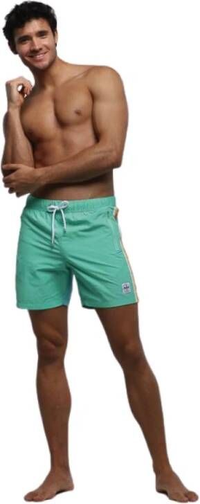 Munich Beachwear Blue Green Heren