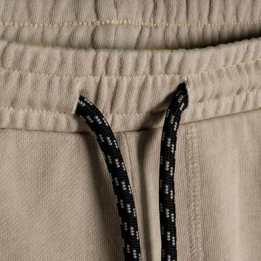 Munich Beige Katoenen Slim Fit Sweatpants Beige Heren