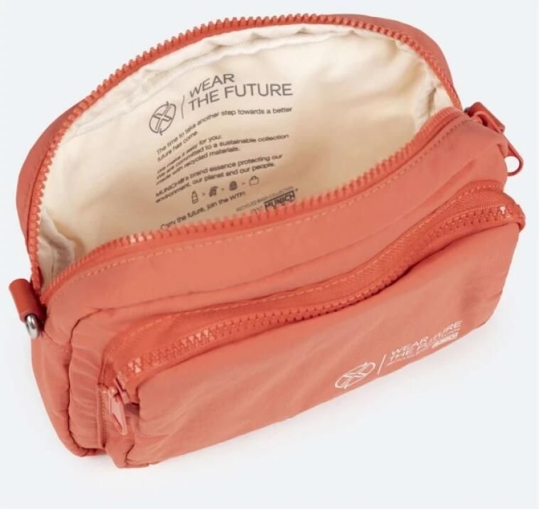 Munich Diepe Crossbody Tas Orange Dames