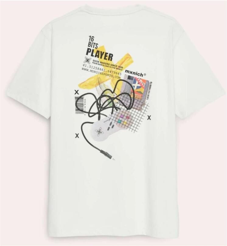 Munich T-shirt Korte Mouw 2507463 off white - Foto 3