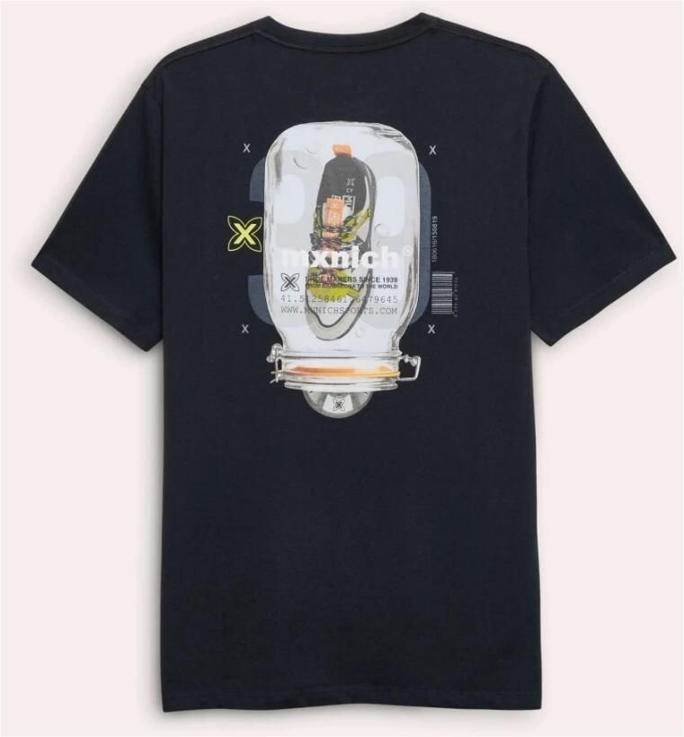 Munich Oversize T-Shirt Lab Black Heren - Foto 2