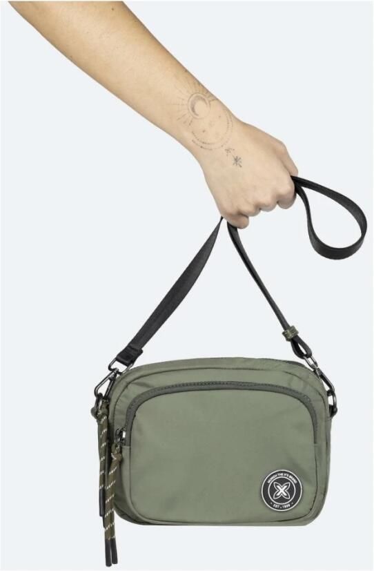 Munich Platte Crossbody Cameratas Green Dames - Foto 3